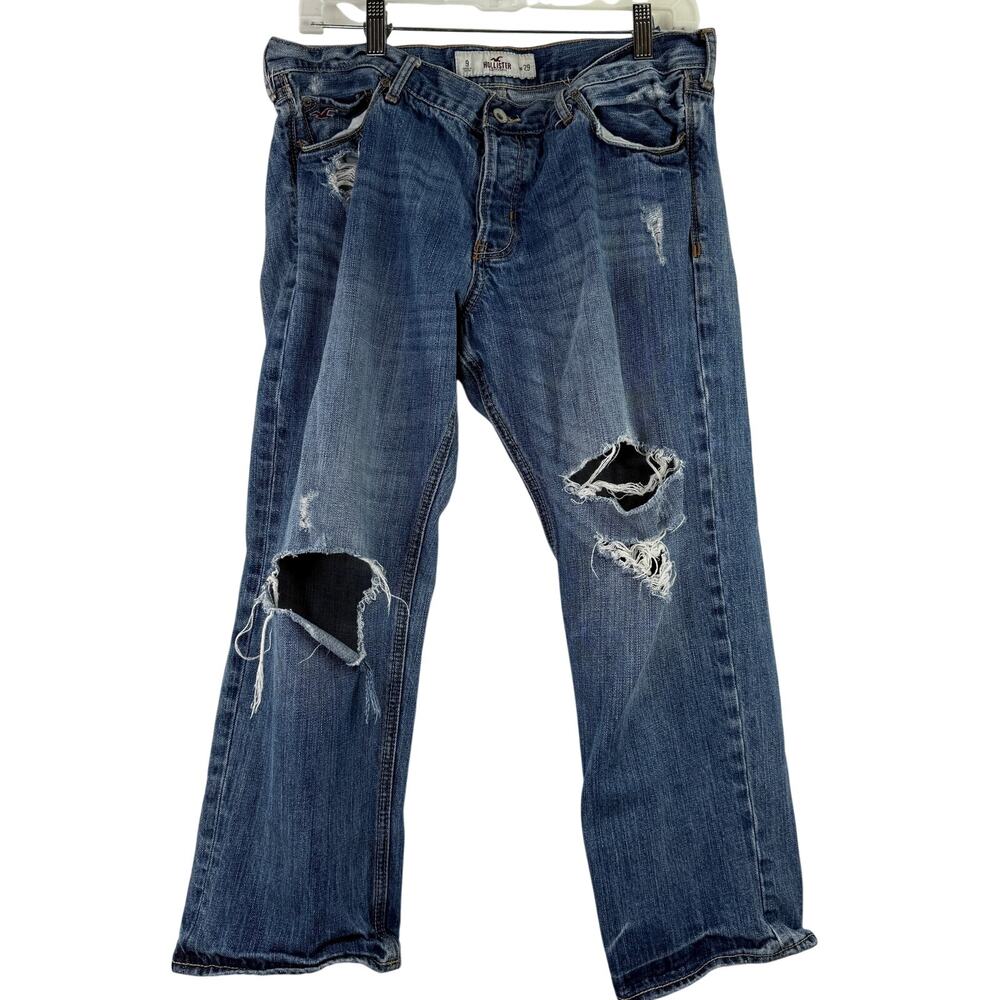 Hollister Women's Distressed Cropped Jeans Size 9 / 29